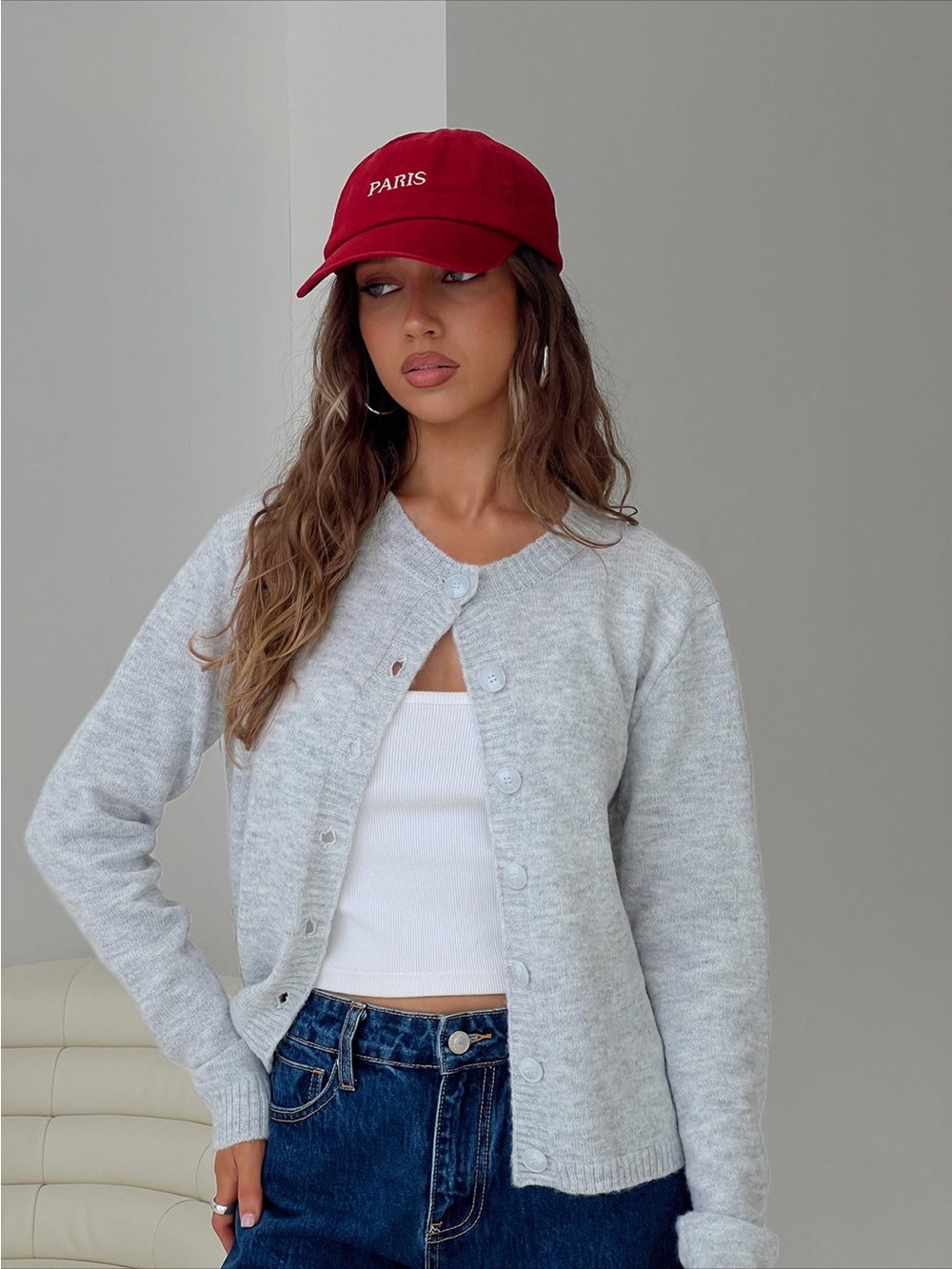 Princess Polly Denmark Knit Cardigan